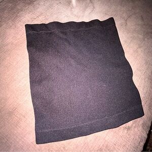 Ribbed Black Women's tube top small